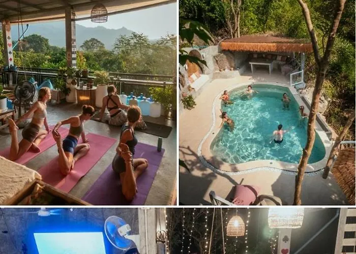 Wonderland Jungle Hostel เกาะเต่า